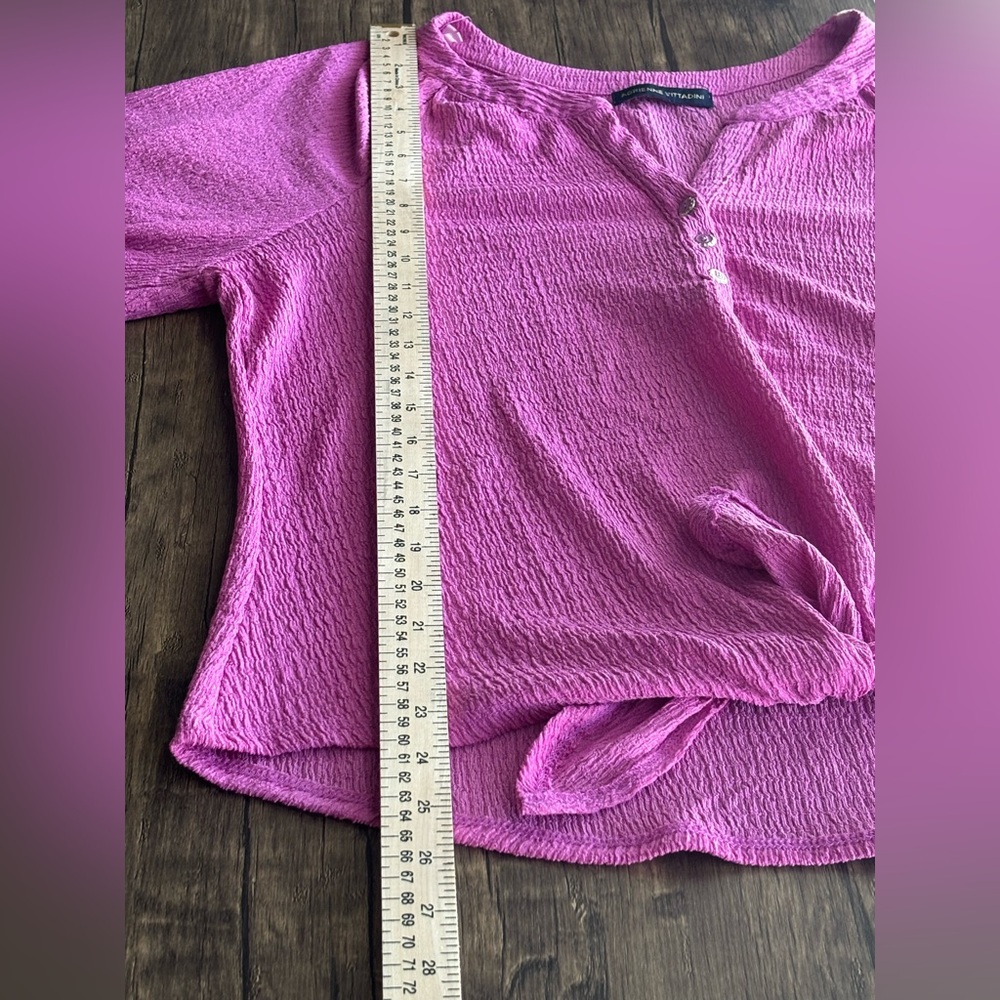 Adrienne Vittadini Vibrant Knit in Pink - Picture 8 of 12